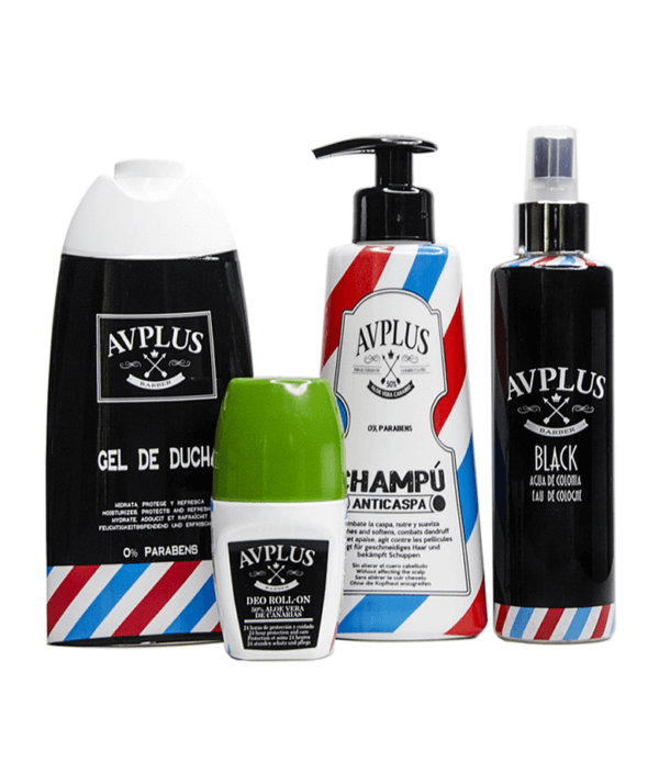 puertos Kit - champú, gel de ducha, desodorante y colonia